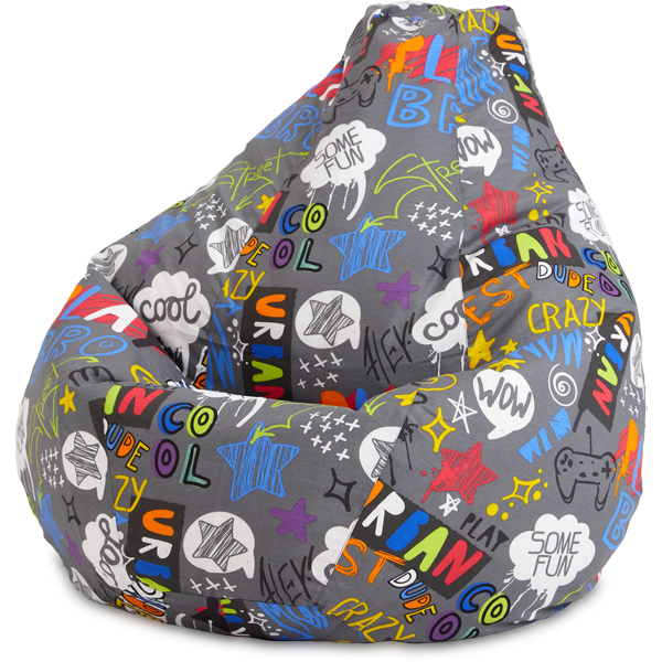 Кресло-мешок «Груша», XXXL, Фрэш Гейм Изометрия