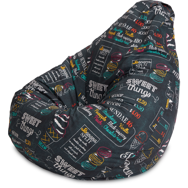 Кресло-мешок «Груша», XXXL, Айскрим Профиль
