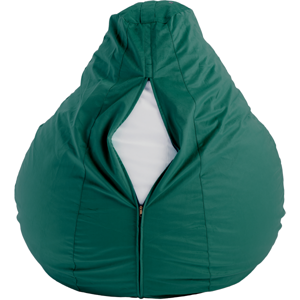 Кресло-мешок «Груша», XXXL, Зелёный Молния