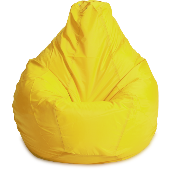 Кресло-мешок «Груша», XXXXL, желтый Анфас