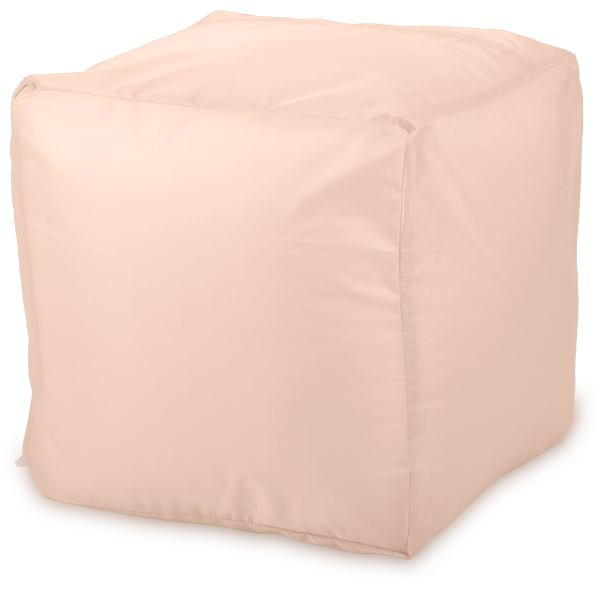 Пуфик «Куб», бежевый Изометрия